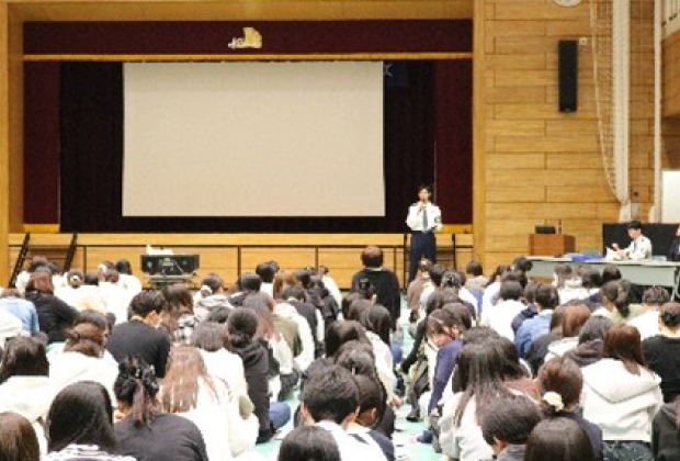 防災・防犯訓練 特殊詐欺に関する講話